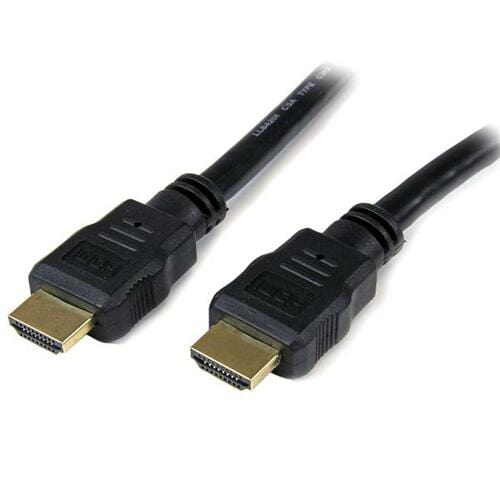 CABLE HDMI DE ALTA VELOCIDAD 1.5M 2X HDMI MACHO NEGRO