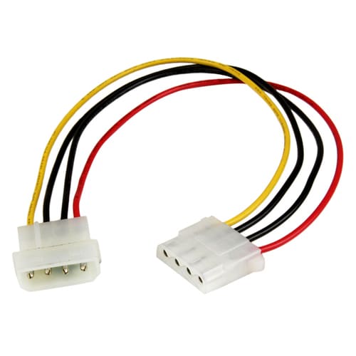 CABLE 30CM EXTENSION CORRIENTE ALIMENTACION MOLEX LP4 4 PINES