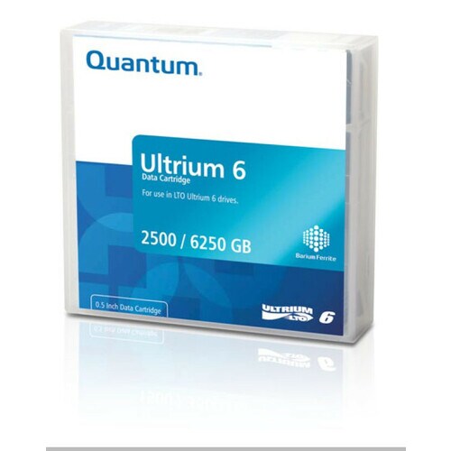 Quantum MR-L6MQN-01 Cartridge LTO-6 - 2,50 TB (Nativ) / 6,25 TB (komprimiert) - 846 m Tape Length
