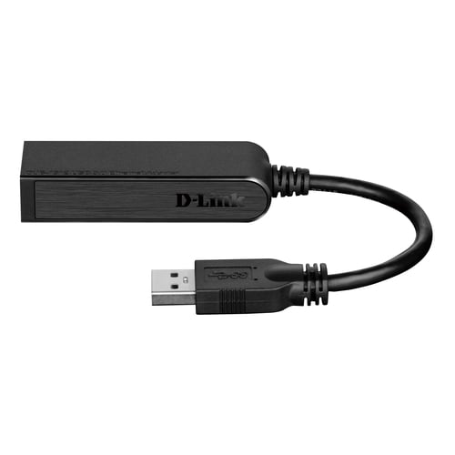 Carte Gigabit Ethernet - D-Link DUB-1312 - 10/100/1000Base-T - Bureau - USB - 1 Port(s) - 1 - Paire torsadée