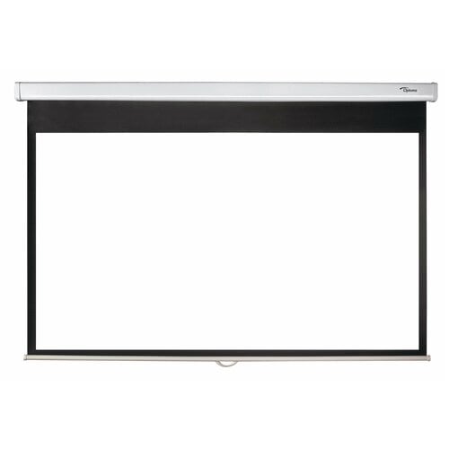Écran de projection Optoma DS-9092PWC - 233,7 cm (92") - Manuel - Projection avant - 16:9 - Blanc mat - 114,5 cm (45,1") H
