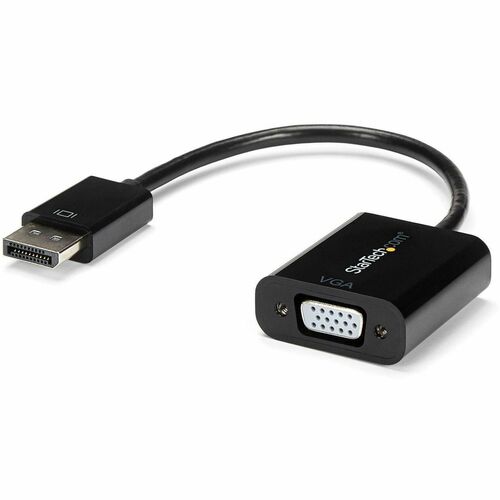 StarTech.com DisplayPort to VGA Adapter - 1920x1200 - Multi Monitor Solution - DisplayPort 1.2 to VGA Dongle (DP2VGA3) - A