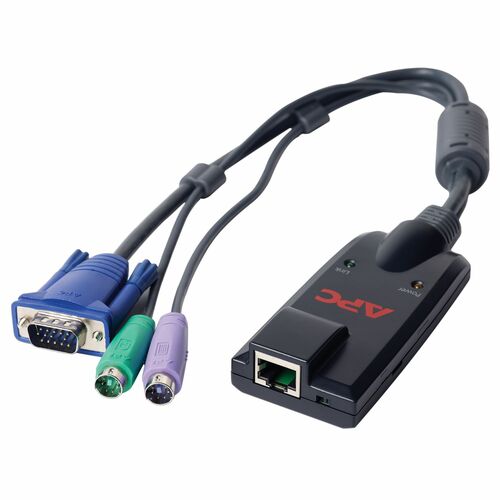 APC KVM Extender - Wired - x PS/2 Port - Rack-mountable - 1U