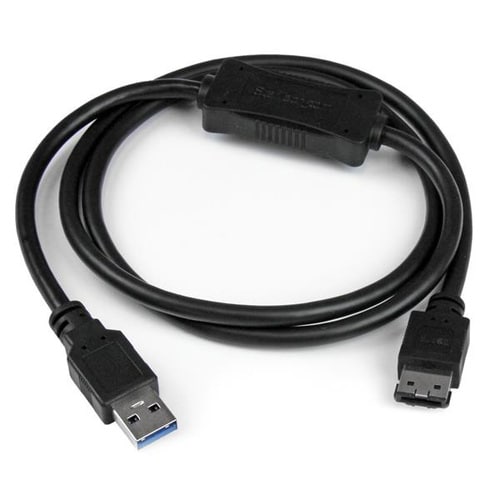 StarTech.com 80cm USB 3.0 auf eSATA Festplatten / HDD / SSD / ODD Kabel - S-ATA 6Gb/s