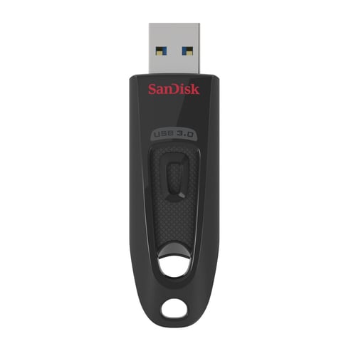 SanDisk Ultra 128 GB USB 3.0 Flash-Laufwerk - Schwarz - 5 Jahr(e) Garantie