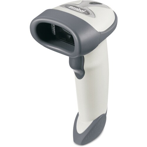 Zebra LS2208 Retail, Education Handheld Barcode Scanner Kit - Cable Connectivity - White - USB Cable Included - 100 scan/s