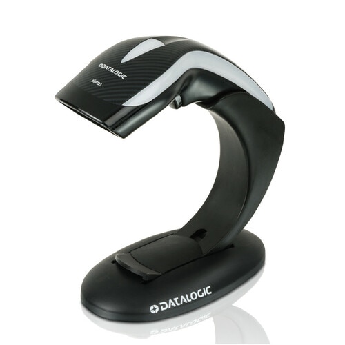Datalogic Heron HD3130 Industrial, Retail Handheld Barcode Scanner Kit - Cable Connectivity - Black - USB Cable Included -