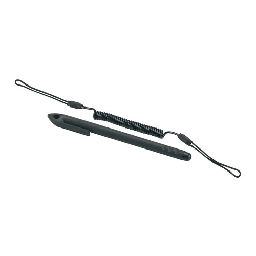 Zebra Stylus - 3 - Capacitive Touchscreen Type Supported - 5 mm - Plastic, Carbon - Black