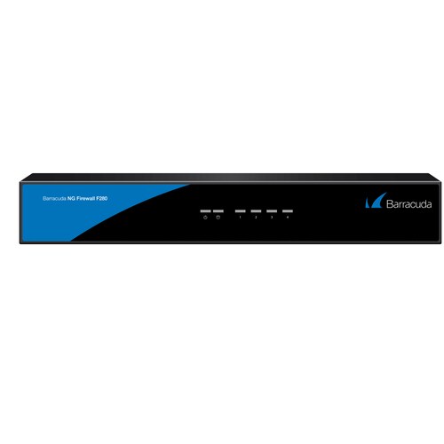 BARRACUDA NG FIREWALL F280 WITH 5 YEAR EU+IR IN