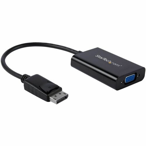 StarTech.com DisplayPort to VGA Adapter with Audio â€" 1920x1200 â€" DP to VGA Converter for Your VGA Monitor or Display (