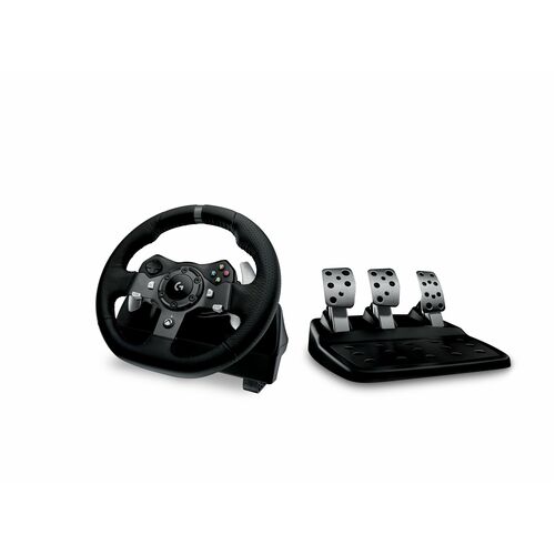Logitech Driving Force G920 Gaming Steering Wheel - Cable - USB - Xbox One, PC