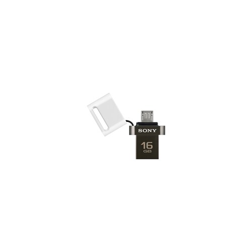 Sony MicroVault USM16SA3 16 GB USB 3.0, Micro USB Flash Drive - White