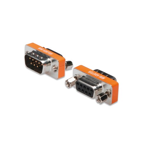 Assmann Data Transfer Adapter - 1 x 9-pin DB-9 Serial Male - 1 x 9-pin DB-9 Serial Female