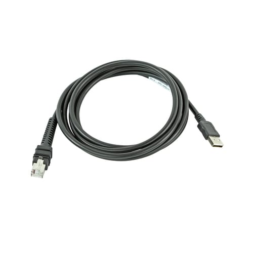 Zebra 2.13 m USB Data Transfer Cable - First End: USB - Shielding