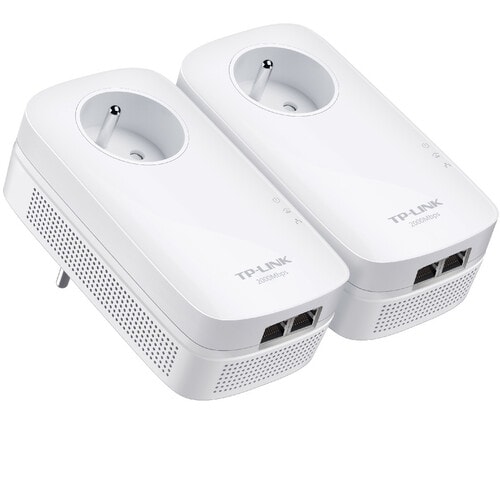AV2000 POWERLINESTARTER KIT 2000MBPS 2 GIGABITETHERNETPORTS