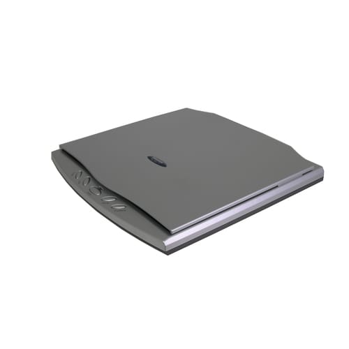 Plustek OpticSlim 550 Plus Flatbed Scanner - 1200 dpi Optical - 48-bit Color - 16-bit Grayscale - USB