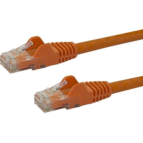 StarTech.com 7m Cat6 Patch Cable with Snagless RJ45 Connectors - Orange - Cat 6 Ethernet Patch Cable - 7 m UTP Cat6 Patch 