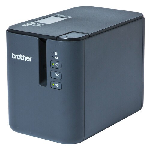 Brother P-touch PT-P950NW Desktop Thermal Transfer Printer - Monochrome - Label Print - USB - Wireless LAN - 1000 mm Print