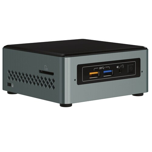Intel NUC NUC6CAYH Barebone System - Mini PC - Celeron J3455 1.50 GHz - DDR3L SDRAM Maximum RAM Support - HD Graphics 500 