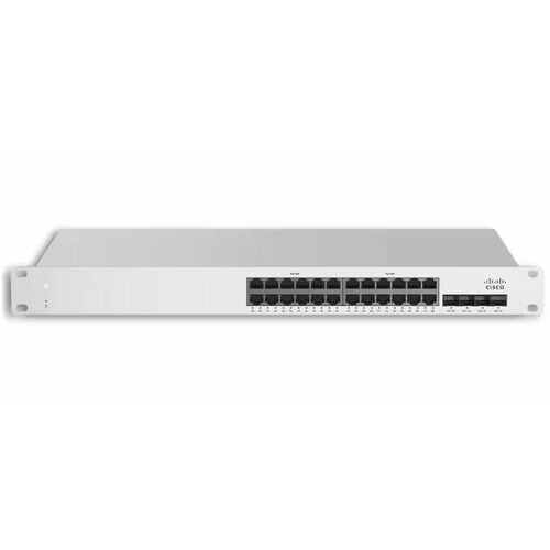 Meraki MS225 MS225-24P 24 Ports Manageable Ethernet Switch - Gigabit Ethernet, 10 Gigabit Ethernet - 10/100/1000Base-T, 10