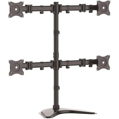 StarTech.com Vierfach-Monitorhalter - Schwenkbar - Verstellbarer 4 Monitorständer - Für VESA Monitore bis zu 27 Zoll (8 Kg