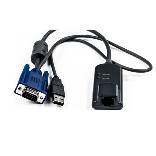 VERTIV 35.56 cm RJ-45/USB/VGA Server Interface Module - TAA Compliant - Cable for Video Device, Switch, Keyboard/Mouse - F