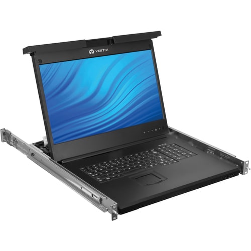 Vertiv AVOCENT LRA185KMM LCD Rack Console - 1 Computer(s) - 47 cm (18.5") LCD - 1600 x 1200 - 3 x USB - 1 x VGA - Keyboard