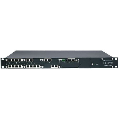 AudioCodes Mediant 1000 VoIP-Gateway - 6 x RJ-45 - 4 x FXS - 4 x FXO - Gigabit-Ethernet - ISDN - 1U Hoch - Rackmount, Desktop