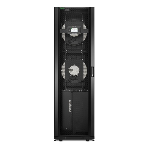 APC by Schneider Electric InRow RD ACRD601P Lüftungseinheit für IT - Schwarz - 1887,79 L/s - Luftkühler - Rackmount 42U - 