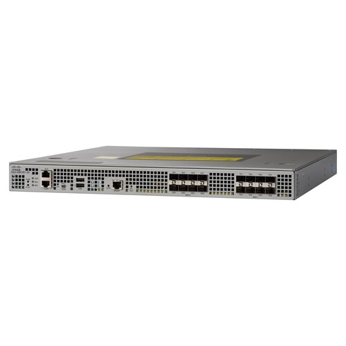 Cisco ASR 1000 1001-HX Router - Porta de gestão - 16 - Ethernet de 10 Gigabit - 1U - Montável sobre rack