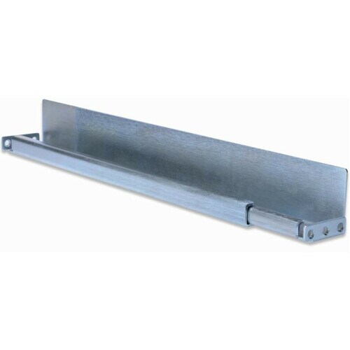 DIGITUS Professional Tragschiene für Schrank - Grau - max. 100 kg Traglast - Feuerverzinkter Stahl - 2