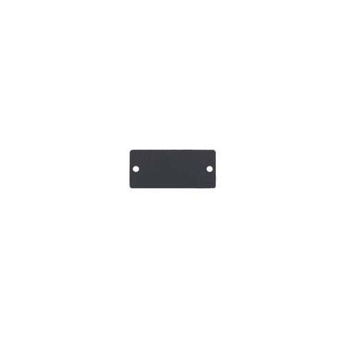 W-BLANK(B) WALL PLATE INSERT BLACK. BLANK SLOT COVER PLATE