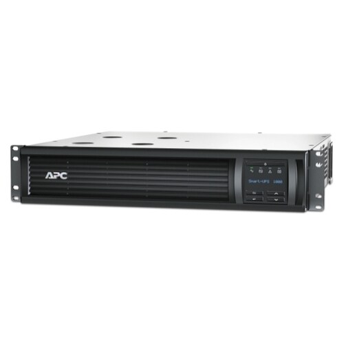 APC by Schneider Electric Smart-UPS Line-interactive UPS - 1 kVA/700 W - 2U Rack-mountable - 3 Hour Recharge - 8.70 Minute