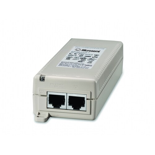 PoE 1-Port PoE Midspan, 15.4W per port, 10/100/1000BaseT, AC Input, EU Power Cord