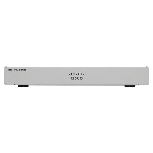Cisco 1100 C1101-4P Router - 1 Ports - Gigabit Ethernet - Rack-mountable, Desktop