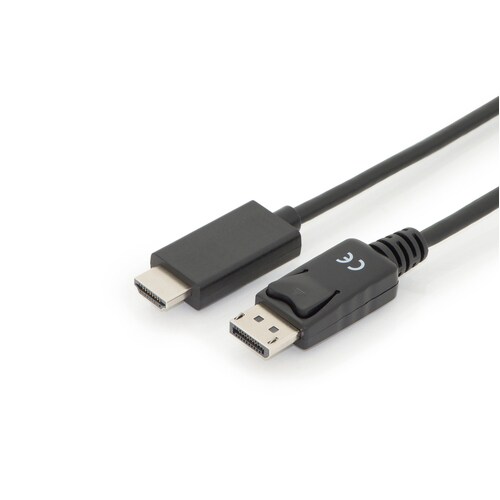 Assmann 2 m DisplayPort/HDMI A/V Cable for Audio/Video Device, PC, Notebook, Monitor - 1 - First End: 1 x HDMI 2.0 Type A 