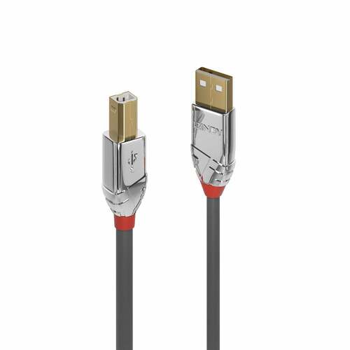 LINDY Cromo Line 3 m USB Datentransferkabel - 1 - Erster Anschluss: Anschluss 1: USB A, Stecker - Zweiter Anschluss: 1 x U
