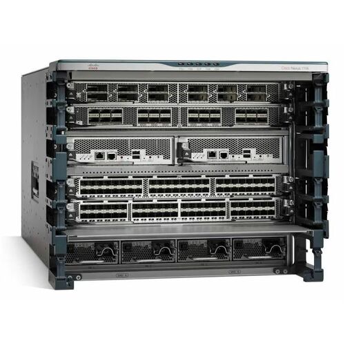 Cisco Nexus 7700 7706 2 Portas Gerenciável Switch Chassis - Gigabit Ethernet - 1000Base-T - 3 Camada suportada - Modular -