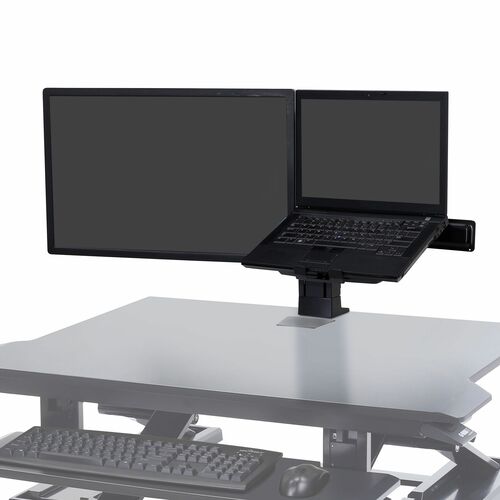 Ergotron WorkFit Lift für LCD-Display, Notebook, Monitor, Workstation - Höhenverstellbar - Bildschirmgr�ße: 24 Zoll (60,96
