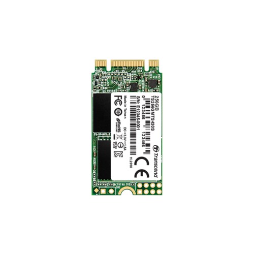 Transcend Solid State-Laufwerk - M.2 2242 Intern - 256 GB - SATA (SATA/600) - 5 Jahr(e) Garantie