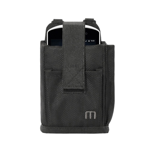 MOBILIS Tasche (Halfter) Handheld Terminal, Smartphone, Tablet - Schwarz - 1680D Polyester Körper - Sturzsicher - Gurt, Ri