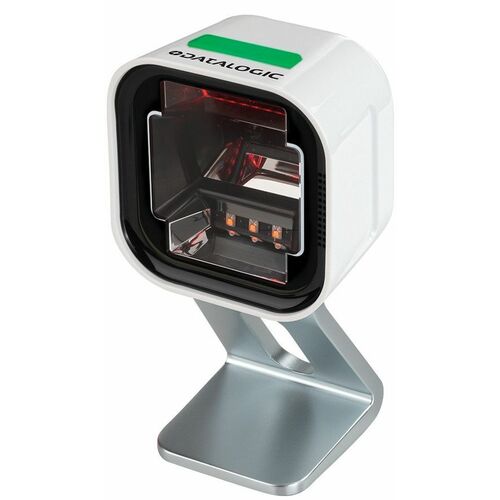 Magellan 1500i - Lector de códigos de barras - Cableado - Magellan 1500i, White, Std Configuration, 2D, Riser Soporte with