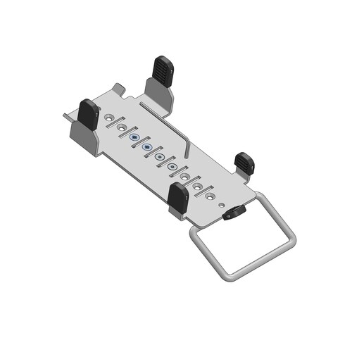 SpacePole Montageplatte für Payment Terminal - Schwarz