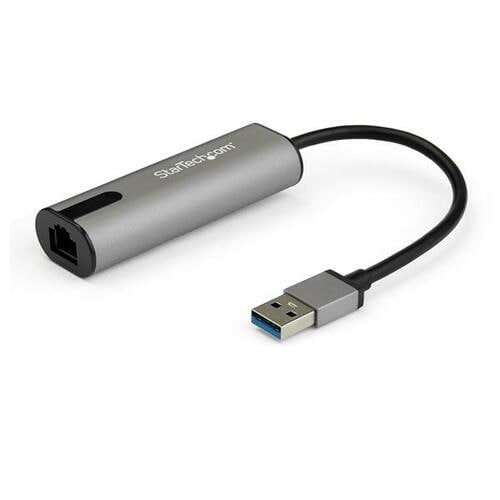 StarTech.com 2.5Gigabit Ethernet Adapter for Notebook, Computer - 10Base-T, 1000Base-T, 100Base-TX, 2.5GBase-T - Portable 