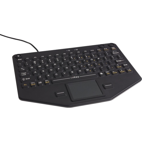 Gamber-Johnson SL-80-TP Keyboard - Cable Connectivity - USB Interface - TouchPad - English (US)
