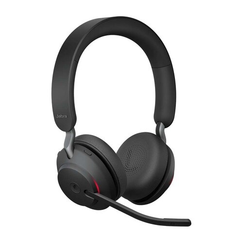 Cuffie Jabra Evolve2 65 Wireless Over-the-head Stereo - Nero - Binaural - Supra-aural - Bluetooth - USB Type-C