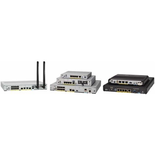 Cisco C1116-4PLTEEAWE wifi 5 IEEE 802.11ac Ethernet Router de serviços integrados sem fios - Recondicionado - 5G - LTE - D