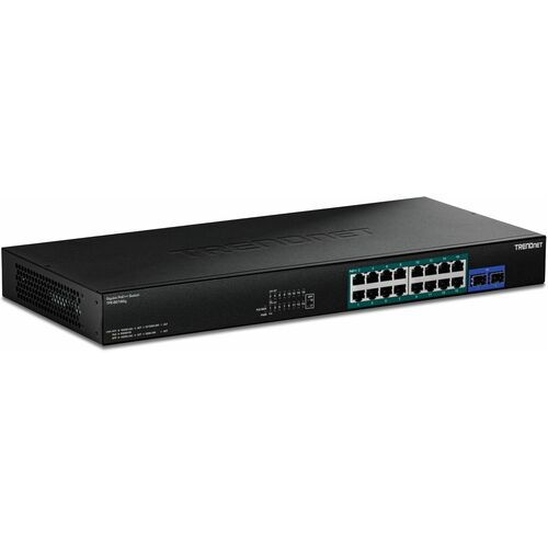 TRENDnet TPE-BG182g 18 Ports Ethernet Switch - Gigabit Ethernet - 1000Base-T, 1000Base-X - TAA Compliant - 2 Layer Support