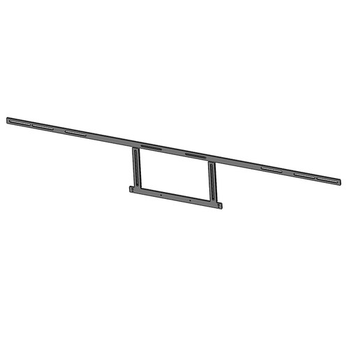 HAGOR Befestigungsadapter für Flachbildschirm - Schwarz - Höhenverstellbar - 2 Unterstützte(r) Display(s)Bildschirmgröße: 