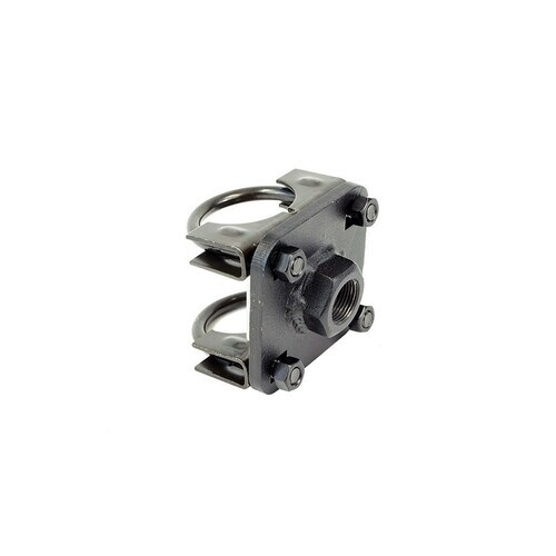ZIRKONA WELDED POLE MOUNT WITH TUBE CLAMPS